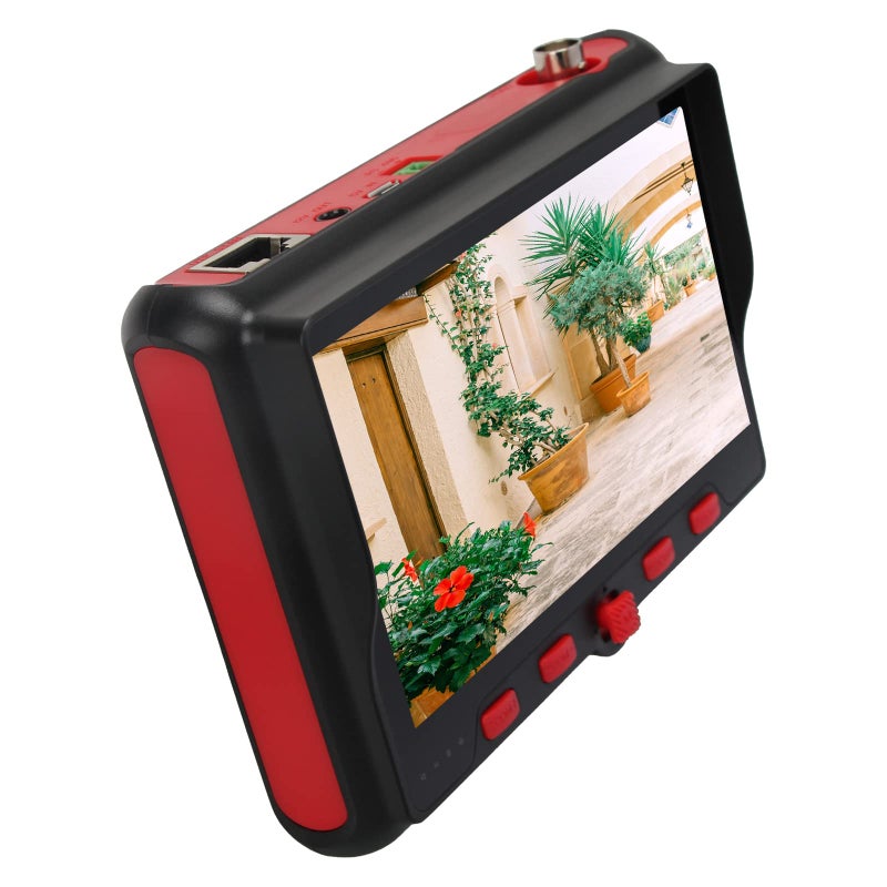 SGEF 5 '' Wrist CCTV Tester Analog Camera Moniton,Professional All-in-One Tester for CCTV Installation and troubleshooting(6800ACT) - Image 1